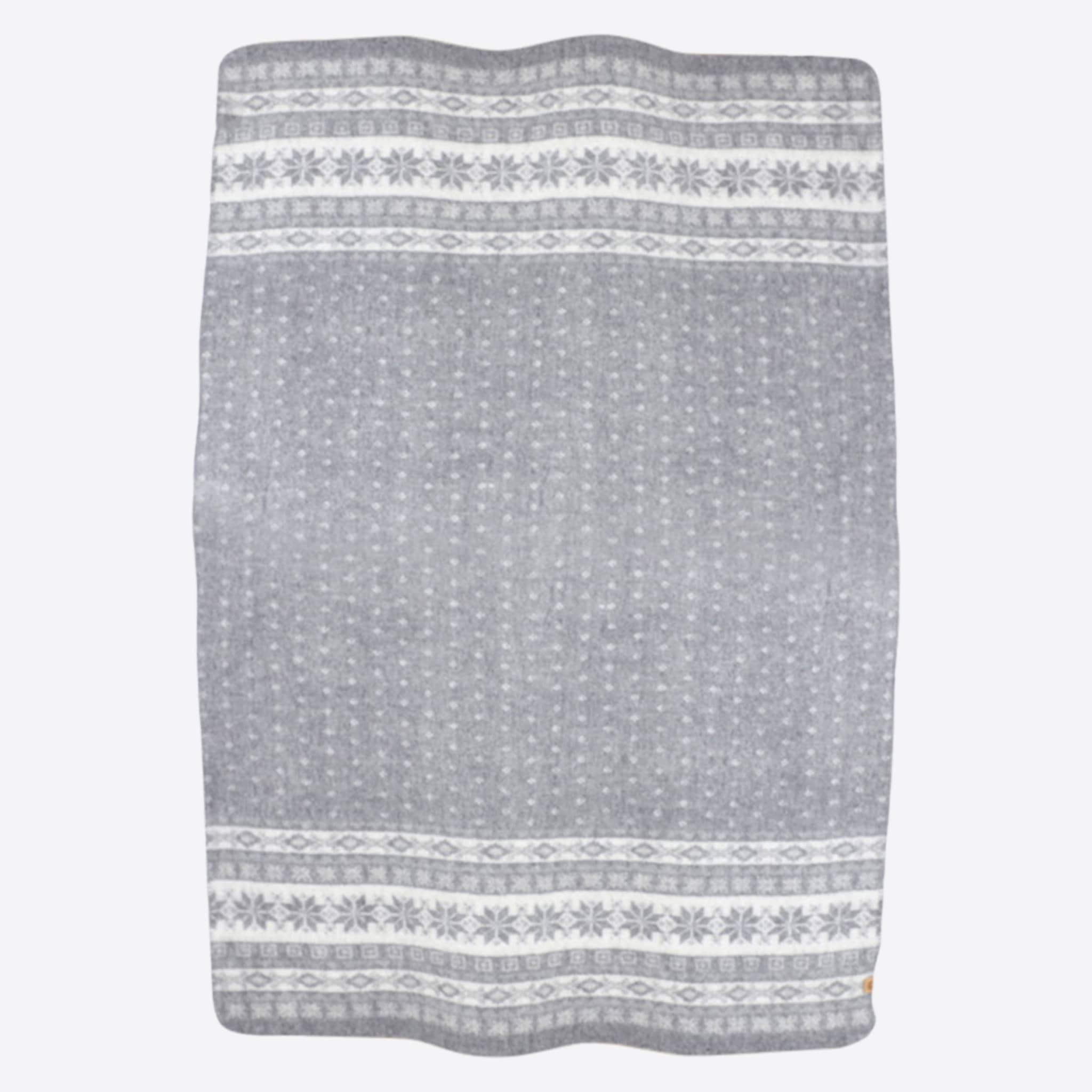 Frostrós Scandinavian design wool blanket 