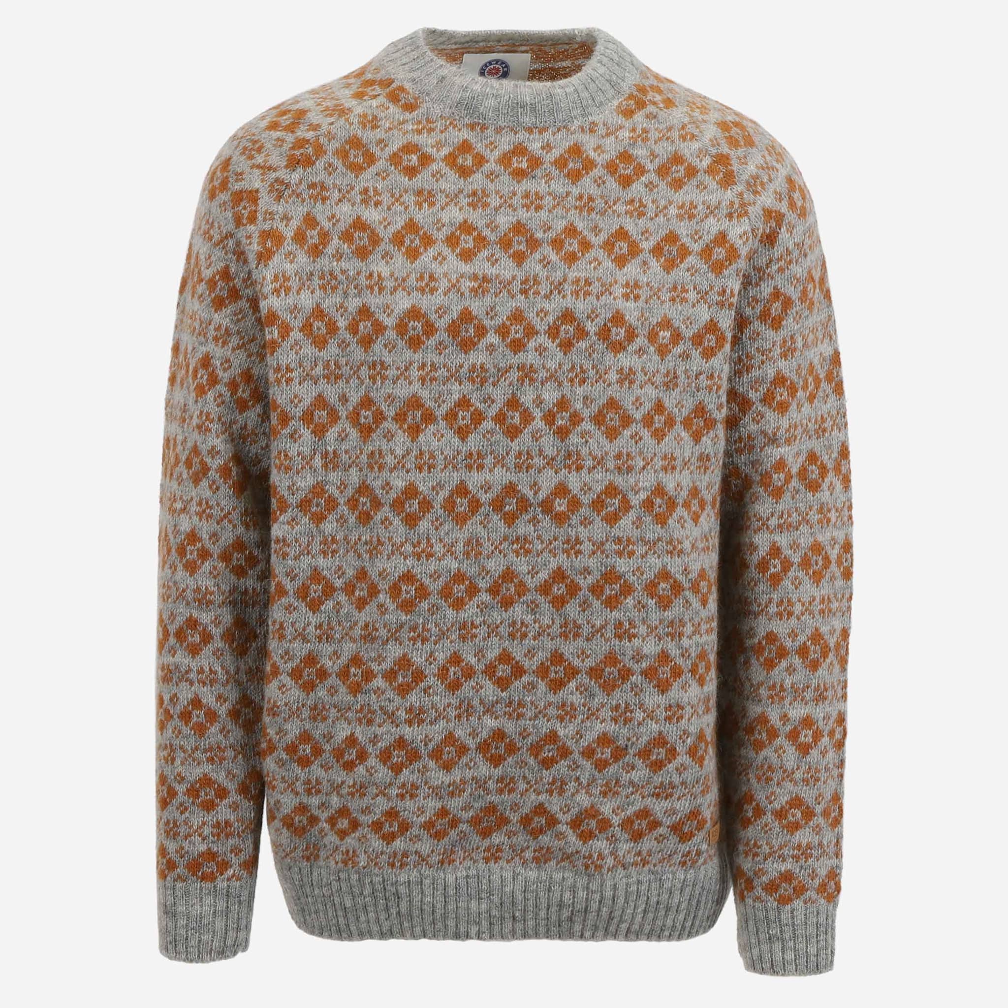 Vaglaskógur wool sweater diamant  